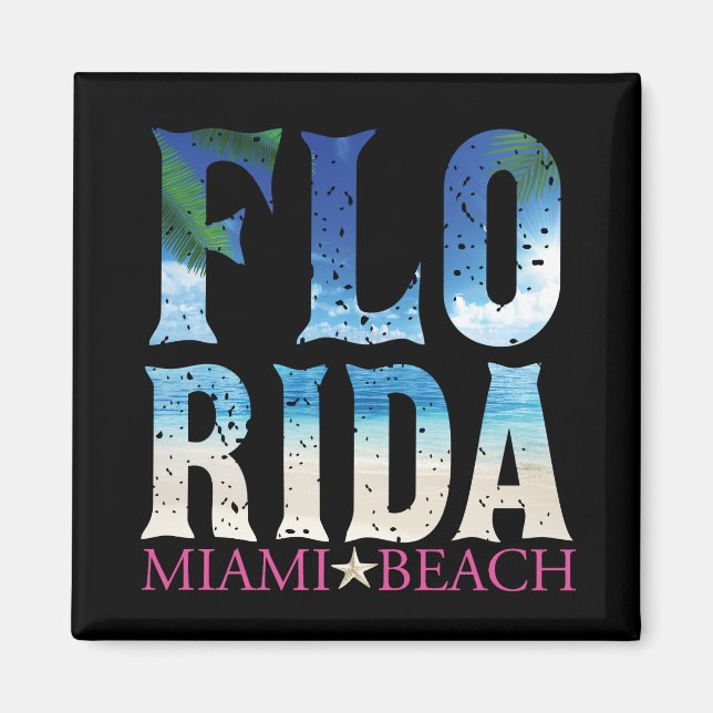 Íman Flórida, Miami Beach (Frente)