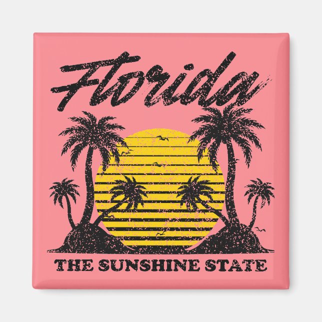 Íman Florida The Sunshine State (Frente)