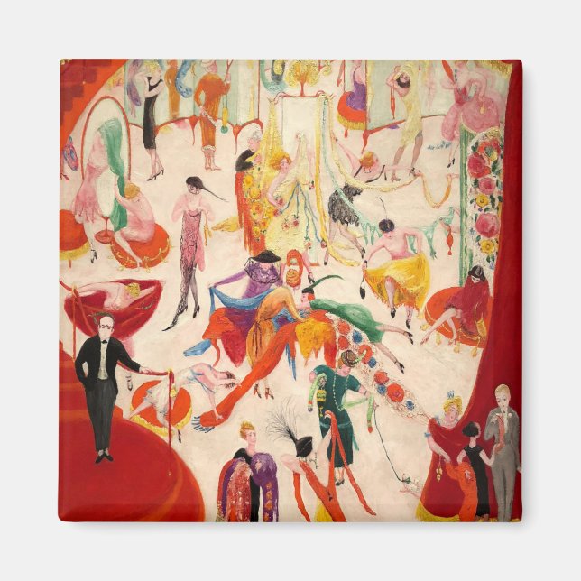 Íman Florine Stettheimer Primavera na Bendel. (Frente)
