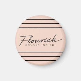 Íman Flourish Counseling Co. Magnet
