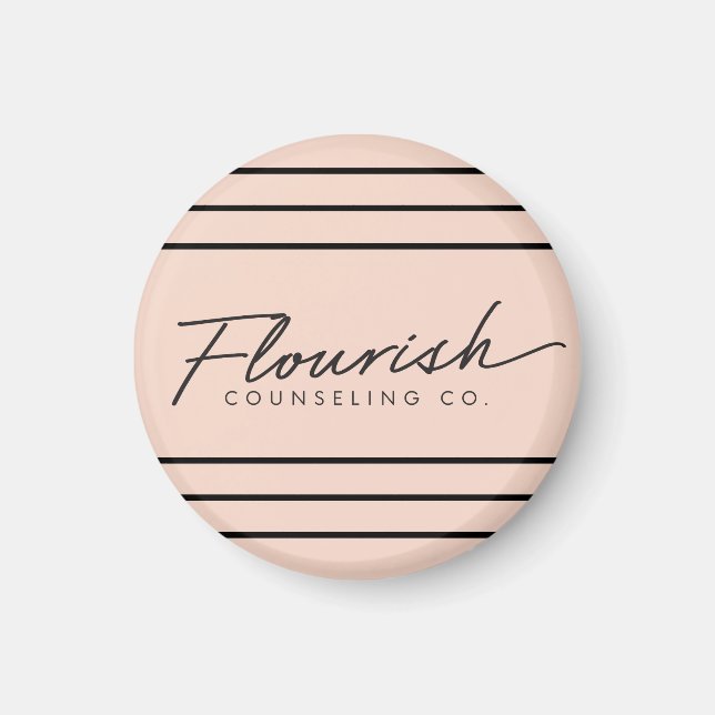 Íman Flourish Counseling Co. Magnet (Frente)