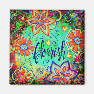 Íman "Flourish" Inspirivity ONE WORD Magnet
