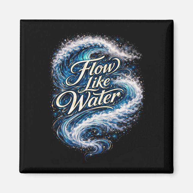 Íman Flow Like Water (Frente)