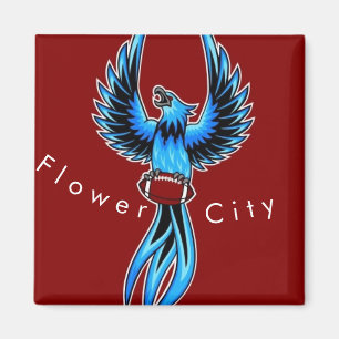 Íman Flower City Phoenix Magnet