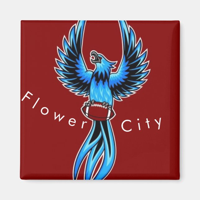 Íman Flower City Phoenix Magnet (Frente)