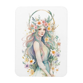 Íman Flower Goddess Ostara Spring Equinox Sabbat