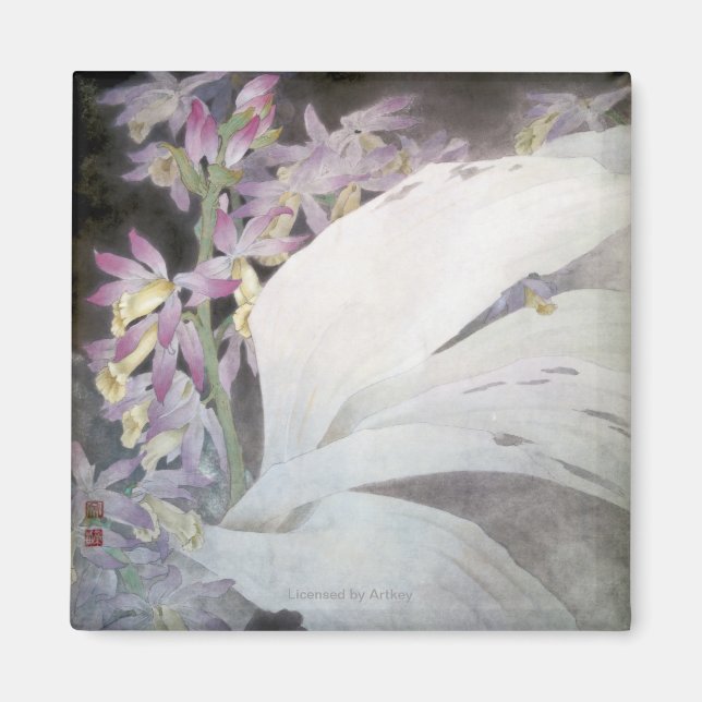 Íman Flower Seires II - Phaius (Frente)