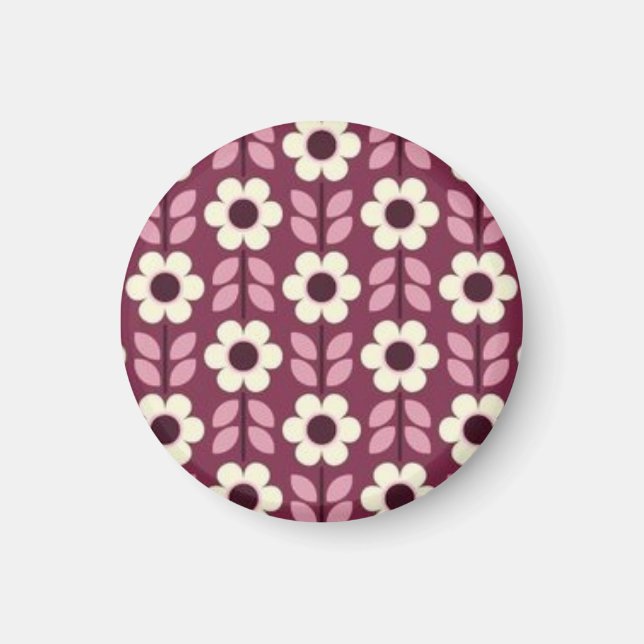 Íman flowers Magnet (Frente)