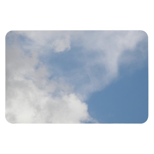 Íman Fluffy Clouds Premium Magnet (Horizontal)