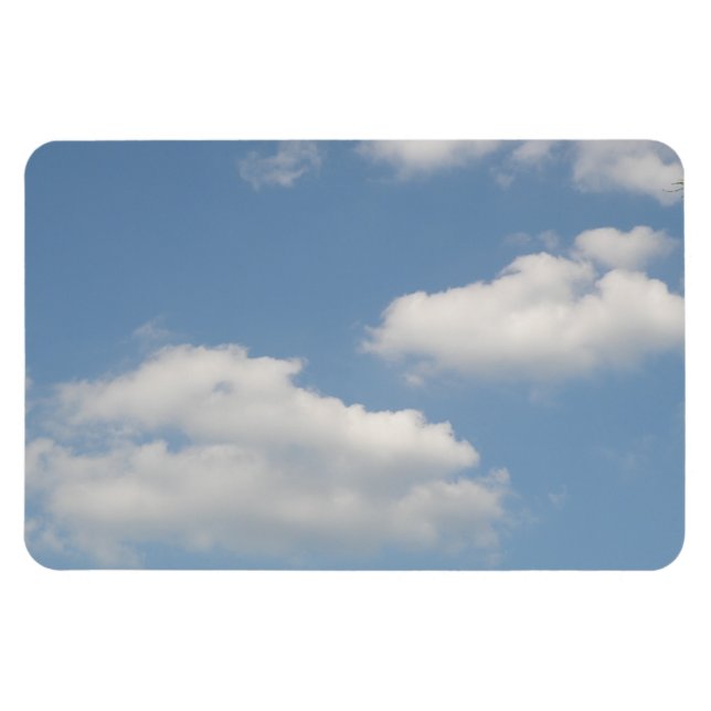 Íman Fluffy Cumulus Clouds Magnet Premium (Horizontal)