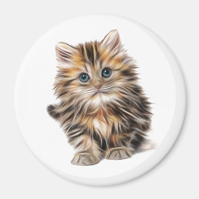 Íman Fluffy Kitten (Frente)