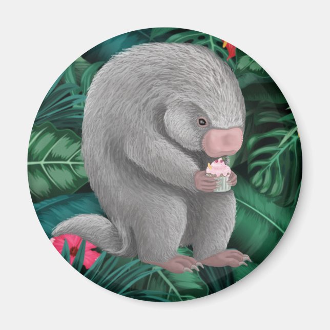 Íman Fluffy Porcupine (Frente)