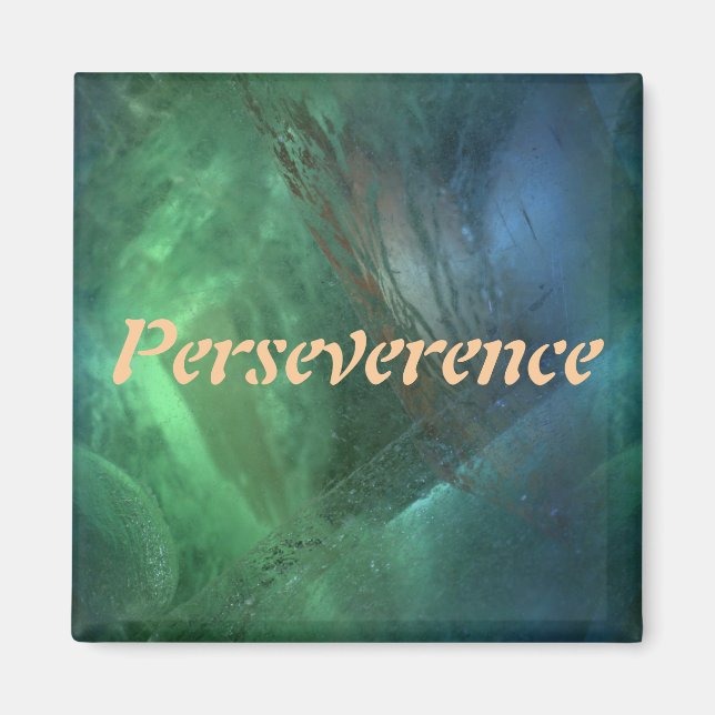 Íman fluorite, Perseverança (Frente)