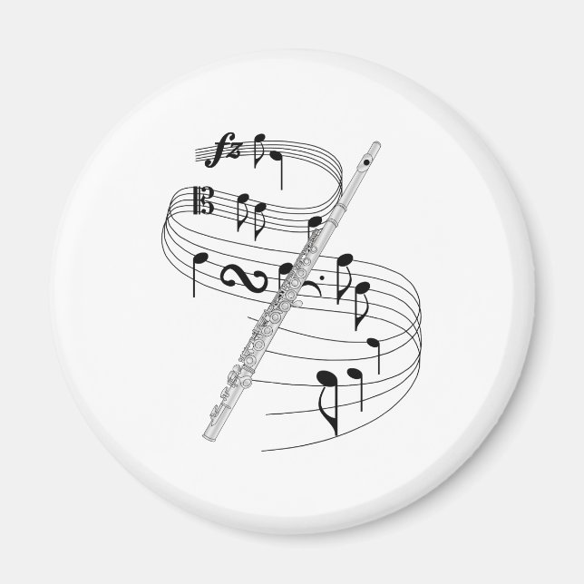 Íman Flute (Frente)