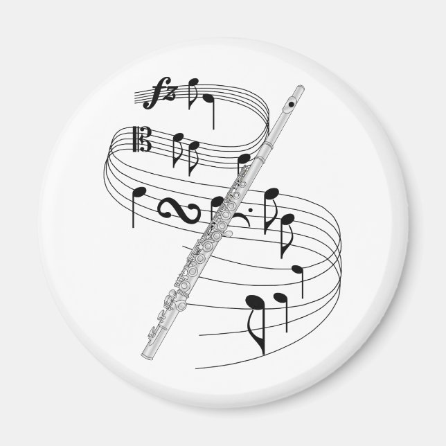 Íman Flute (Frente)