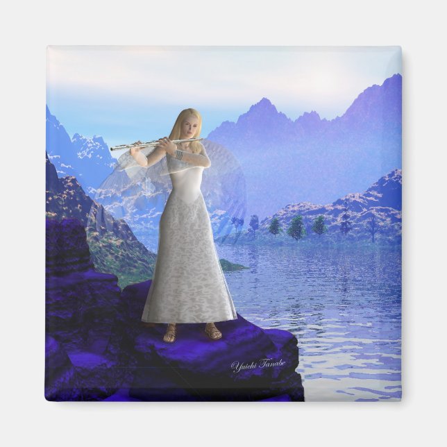 Íman Flute Angel 2 (Frente)