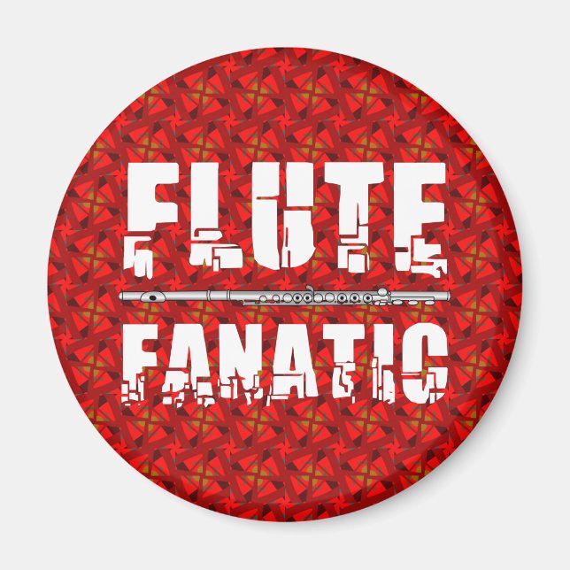 Íman Flute Fanatic (Frente)