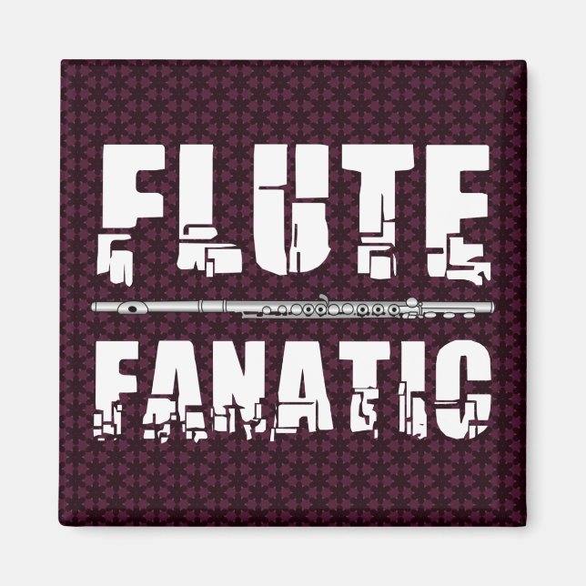 Íman Flute Fanatic (Frente)