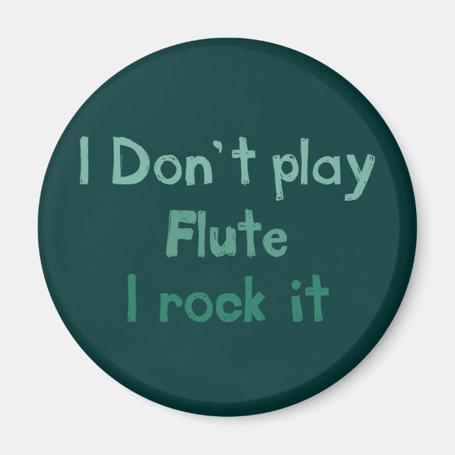 Íman Flute Rock It Magnet (Frente)
