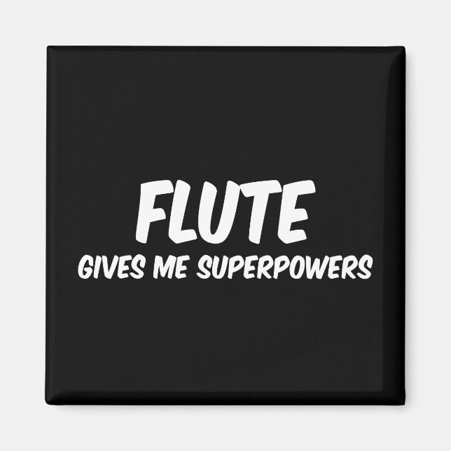 Íman Flute superpotente música super-heroica (Frente)