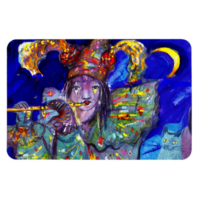 ÍMAN  FLUTUANTE EM AZUL (Horizontal)