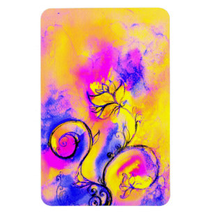 Íman FLUXAS QUÍMICAS cor-de-rosa-amarelo