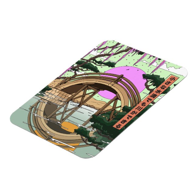 Íman Fluxo com o Vento Koinobori (Left Side)