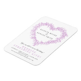 Íman Fluxo vivo roxo casamento no inverno Mistletocolor
