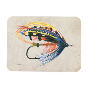 Íman FlyFish Lure Art Salmon Fly Lure