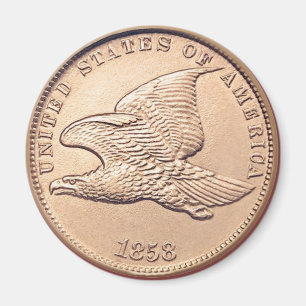 Íman Flying Eagle U.S. Penny