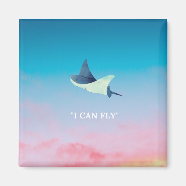 Íman Flying Stingray (Frente)