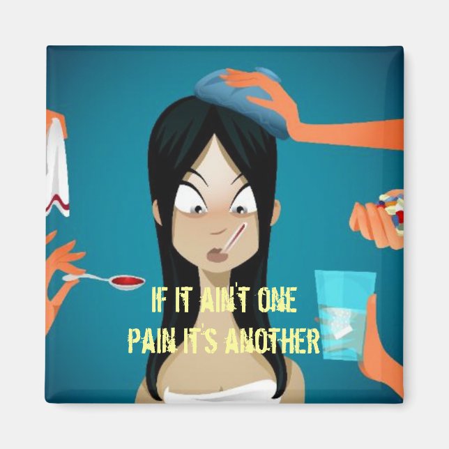 Íman FMS: Se não é uma dor, é outra (Frente)