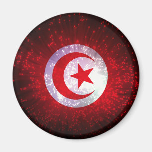 Íman Fogo-de-artifício da bandeira de Tunísia