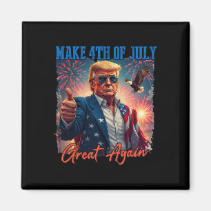 Íman Fogo de Artifício Patriótico de Donald Trump Faz 4
