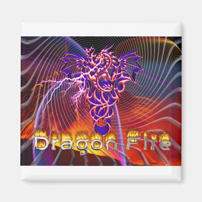 Íman Fogo de Dragão  (Frente)
