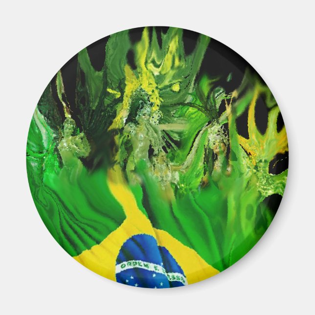 Íman Fogo do Brasil (Frente)