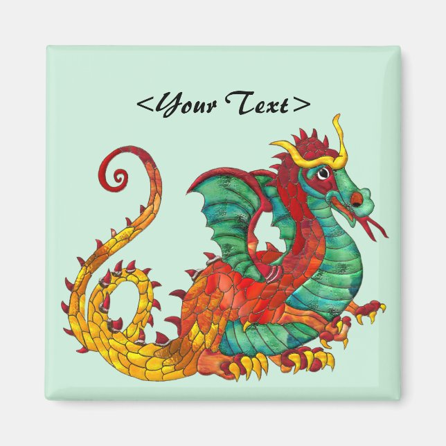 Íman Fogo Dragão (Frente)