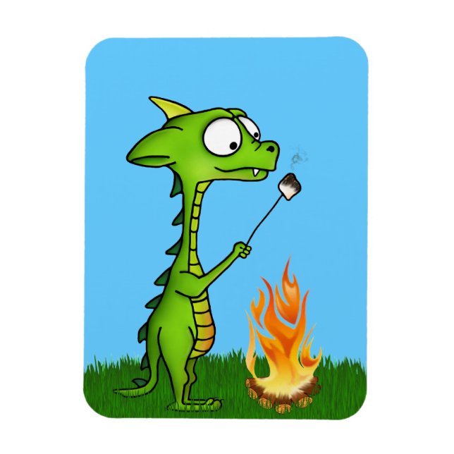 Íman Fogo Dragão (Vertical)