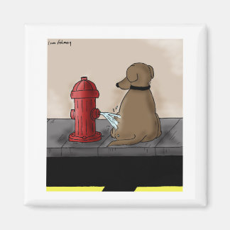 Íman Fogo Hidratante Vingança Cão Cartoon