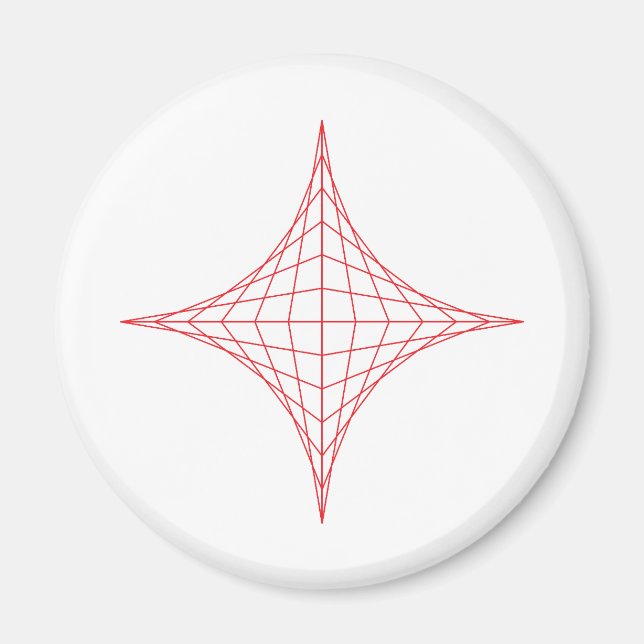 Íman Fogo (vermelho) (Frente)