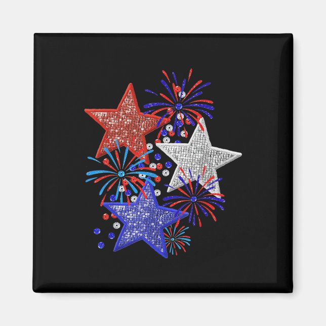 Íman Fogos de Artifício de 4 de Julho (Frente)