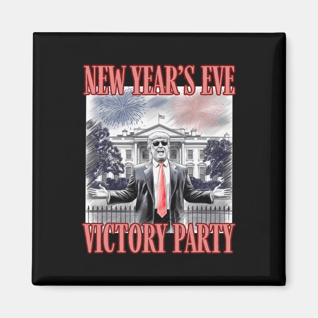 Íman Fogos de artifício do partido vitorioso de ano nov (Frente)