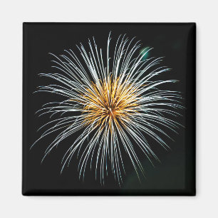 Íman fogos de artifício ouro