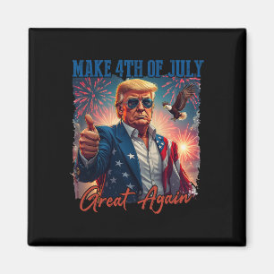 Íman Fogos de Artifício Patrióticos de Donald Trump Faz
