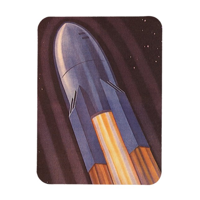 Íman Foguetes de Nave Espacial de Ficção Científica Vin (Vertical)