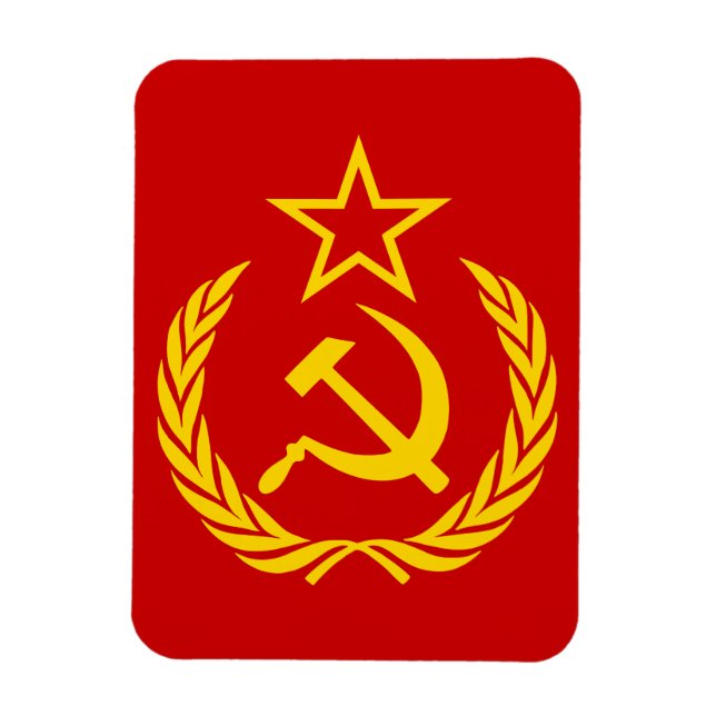 Íman Foice e Martelo, URSS, CCCP, Comunismo (Vertical)
