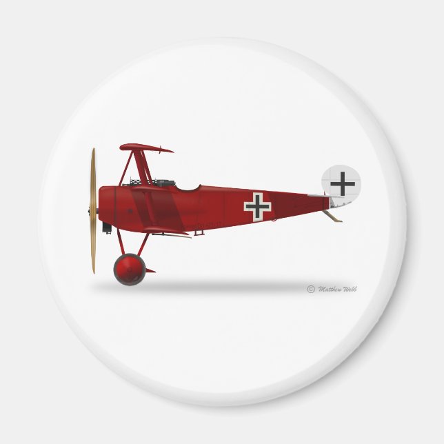 Íman Fokker Dr. 1 Triplane (Frente)