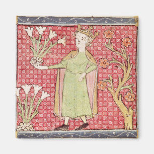 Íman Fol.58v abril: Flores da colheita