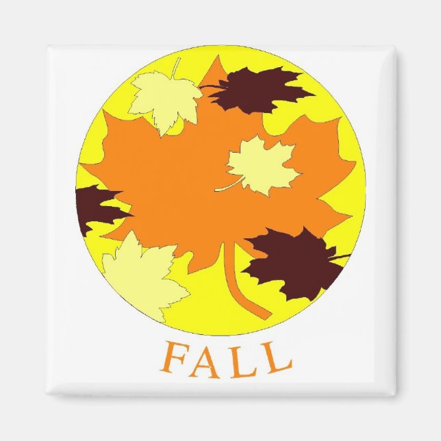 Íman Folha de laranja (Frente)