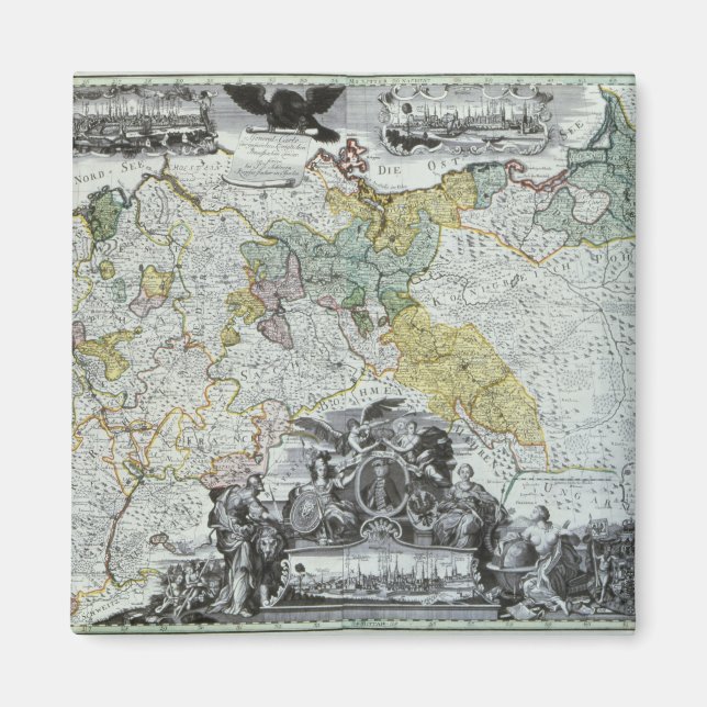 Íman Folha de mestrado do Soberano Prussiano (Frente)